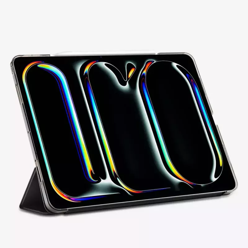 Folio Dėklas Spigen iPad Pro 11 2024 Smart Fold Juodas