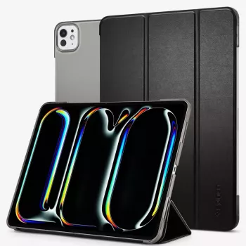 Folio Dėklas Spigen iPad Pro 11 2024 Smart Fold Juodas