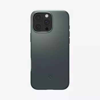 Mobiliojo telefono dėklas Spigen iPhone 16 Pro Max žalias Thin Fit MagFit