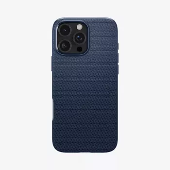 Spigen Liquid Air dėklas iPhone 16 Pro Max, mėlynas