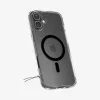 Spigen Ultra Hybrid (MagFit) apsauginis dėklas Juodas Skaidrus iPhone 16 Plus