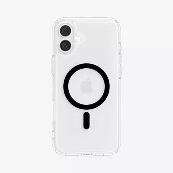 Spigen Ultra Hybrid (MagFit) apsauginis dėklas Juodas Skaidrus iPhone 16 Plus