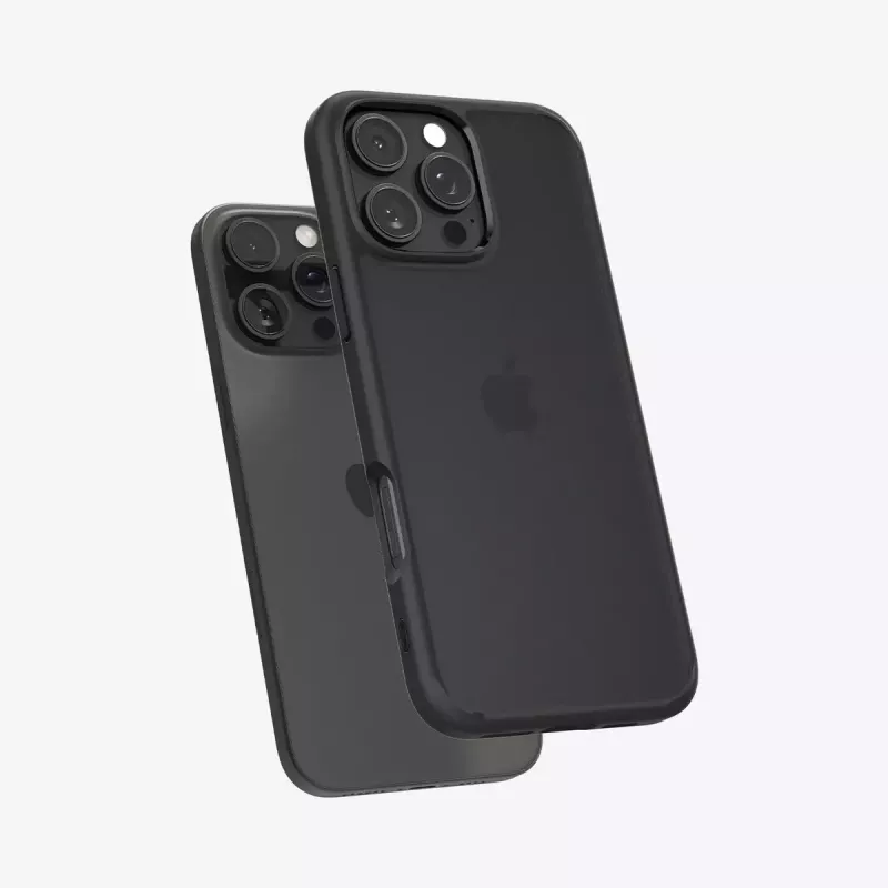 Spigen Ultra Hybrid dėklas mobiliesiems telefonams juodas, skirtas iPhone 16 Pro 6,3 colio