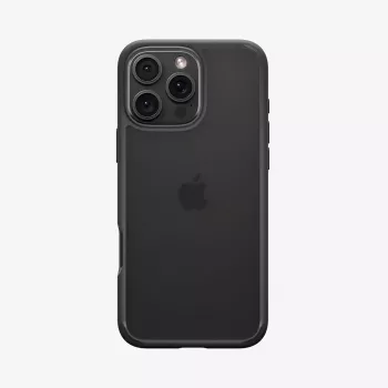 Spigen Ultra Hybrid dėklas mobiliesiems telefonams juodas, skirtas iPhone 16 Pro 6,3 colio
