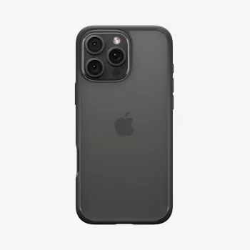 Spigen Ultra Hybrid dėklas mobiliesiems telefonams Juodas iPhone 16 Pro