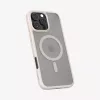 Spigen Ultra Hybrid (MagFit) apsauginis dėklas iPhone 16 Pro Max, smėlio spalvos permatomas