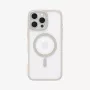 Spigen Ultra Hybrid (MagFit) apsauginis dėklas iPhone 16 Pro Max, smėlio spalvos permatomas