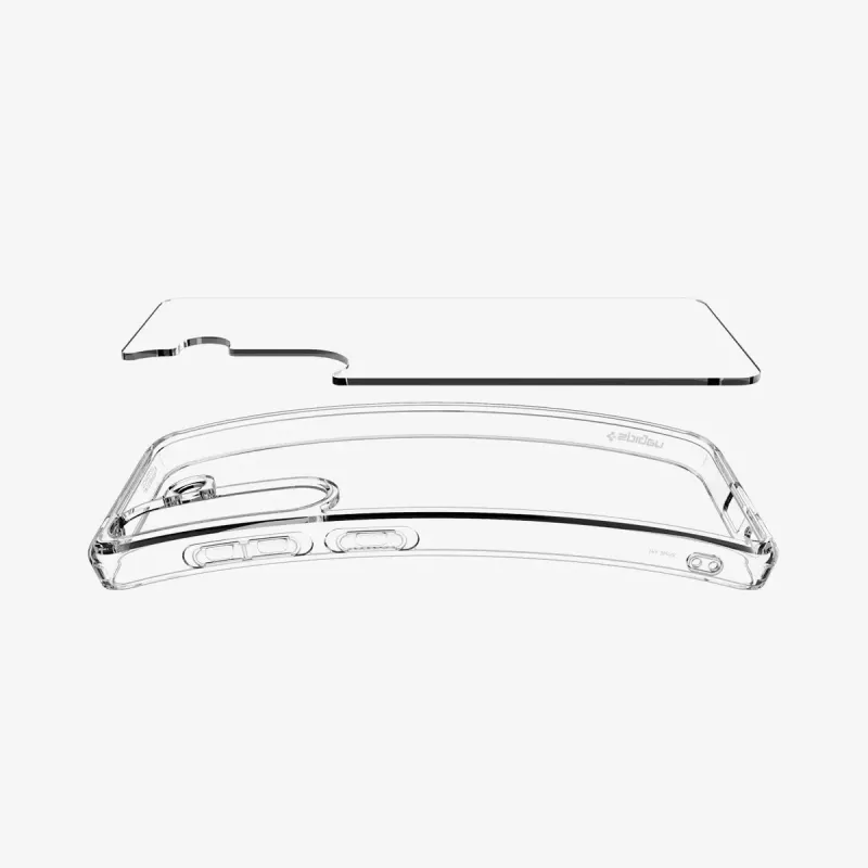 Dėklas Spigen Galaxy S25 Ultra Hybrid Crystal Clear Skaidrus