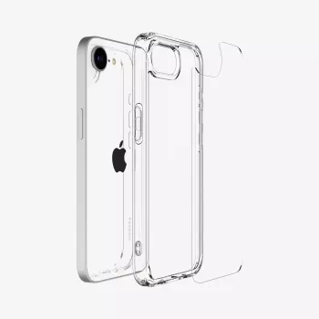 Dangtelis Spigen Ultra Hybrid iPhone 16e permatomas 6,1 colio