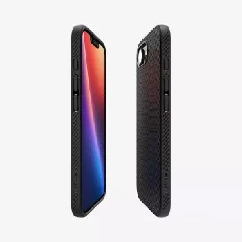 Dėklas Spigen Liquid Air iPhone 16e matinis juodas