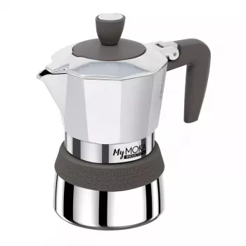 Moka kavos virimo aparatas Pedrini MyMoka induction Brown nerūdijantis plienas