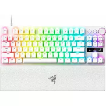Mechaninė klaviatūra Razer Huntsman V3 Pro TKL su analoginiais optiniais jungikliais ir RGB