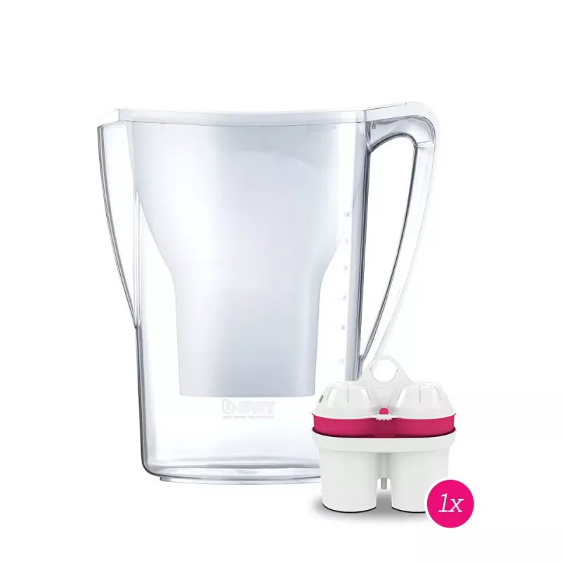 Vandens filtro ąsotis BWT AQUAlizer Home — 2,7 l, baltas, 1 kasetė