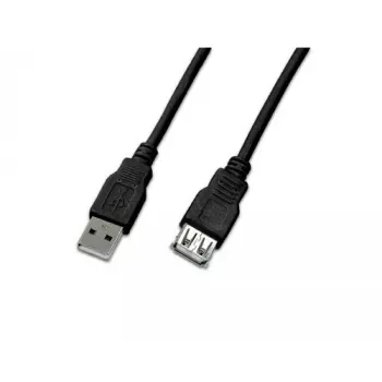 USB kabelis Wirewin USB A-A MF 1,5 SW 1,5 m juodas