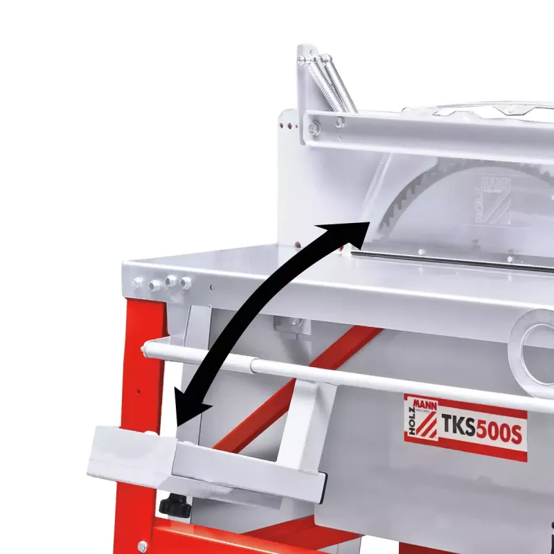 Stalinių pjūklų Holzmann TKS500S_400V 2800 RPM pjovimo aukštis 15 cm