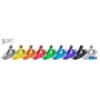 Tinklo kabelis Wirewin SLIM STP Raudonas 1 m Cat6 S/UTP PKW-STP-SLIM-KAT6 1.0 RT