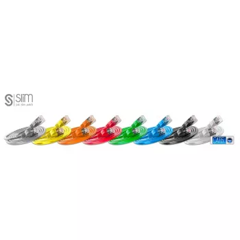 Sujungiamasis kabelis SLIM Patchcords SLIM Light STP 0,5 m Cat6 U/FTP