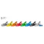 Tinklo kabelis SLIM Patchcords SLIM Light STP Cat6 1m Pilka