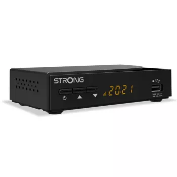 Set-top box STRONG SRT 3030 – kabelinis DVB-C Full HD imtuvas, 1 tuneris, AAC/AC3 garsas, 64 MB RAM, juodas