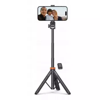 Selfie lazda ir trikojis Tech‑Protect L035 – reguliuojamas aukštis, lengvas nešiojamas laikiklis