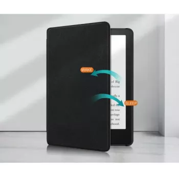 Apsauginis išmanusis dėklas Tech-Protect Kindle Paperwhite V 5 Signature Edition — juodas