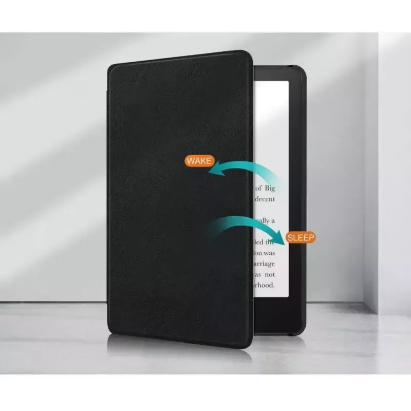 Apsauginis išmanusis dėklas Tech-Protect Kindle Paperwhite V 5 Signature Edition — juodas