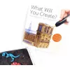 Projektų knyga 3DOODLER Create (3DR2BK) – 3D piešimo projektų vadovas ir šablonai
