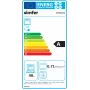 Simfer 4403SERBB dujinė kaitlentė su elektrine orkaite, balta, 50 cm