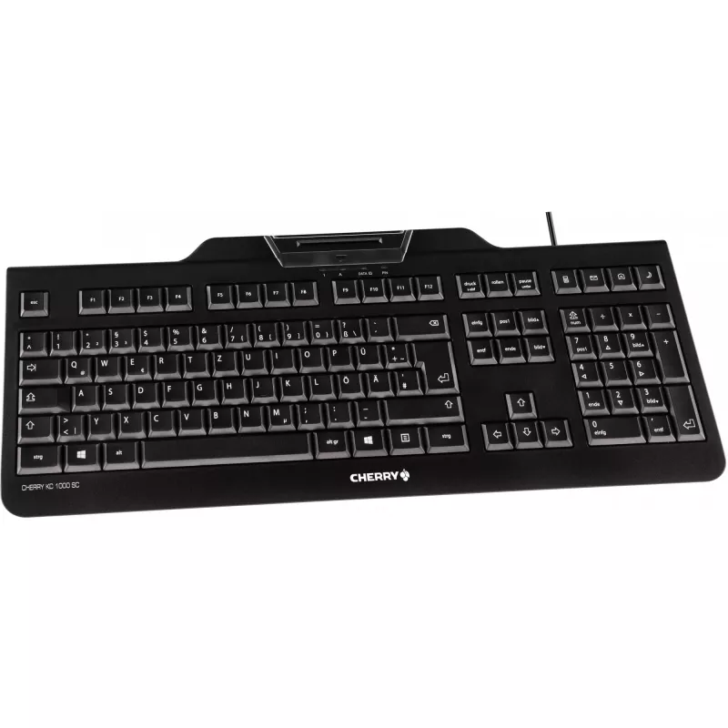 Cherry KC 1000 SC - klaviatūra - USB - prancūziškas išdėstymas