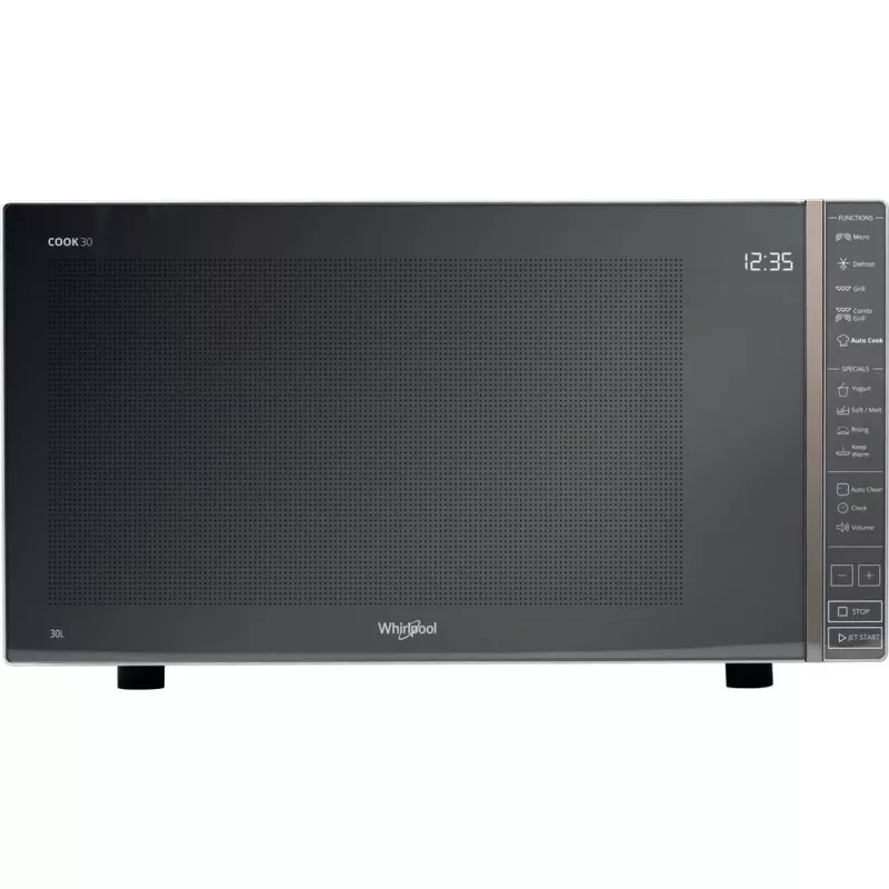 Mikrobangų krosnelė Whirlpool MWP 303 M Mirror Grill, stalviršinė, 30 L, 900 W