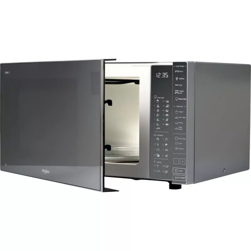 Mikrobangų krosnelė Whirlpool MWP 303 M Mirror Grill, stalviršinė, 30 L, 900 W