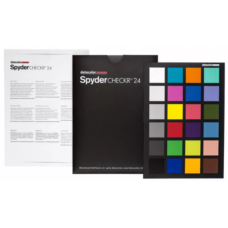 Datacolor SpyderCheckr 24 – universalus spalvų etalonas MINI 24 laukai