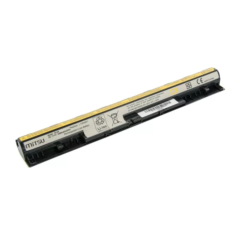 Baterija, skirta Lenovo IdeaPad G500s, G510s, Z710, 2200 mAh (32 Wh), 14,4–14,8 V