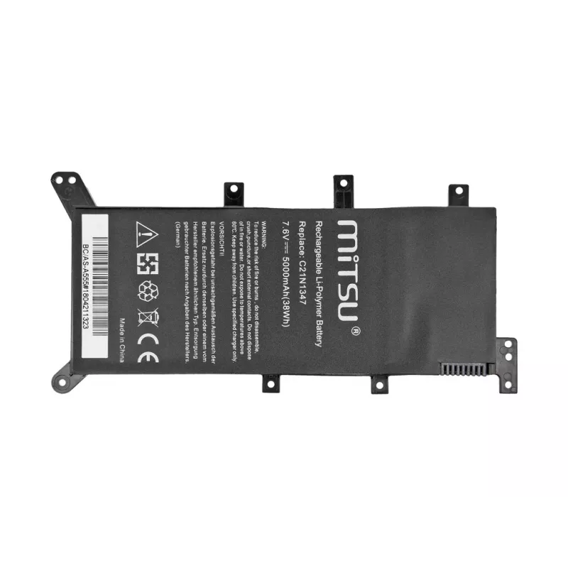 Mitsu ASUS A555 F555 K555 baterija (5000 mAh)