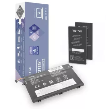 MITSU akumuliatorius, skirta Lenovo BC/LE-E480, 3600mAh (40Wh), 11,1V