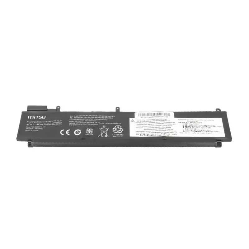 Mitsu atsarginė baterija Lenovo ThinkPad T460s/T470s 2000mAh (23Wh) 11.4V