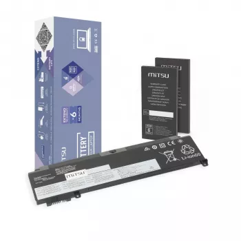Mitsu akumuliatorius, skirtas Lenovo ThinkPad T460s/T470s, 2140 mAh (24 Wh), 11,1–10,8 V