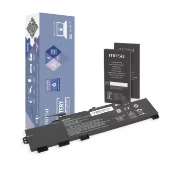 MITSU HP TT03XL 4400mAh baterija, skirta HP EliteBook 755/850/G6