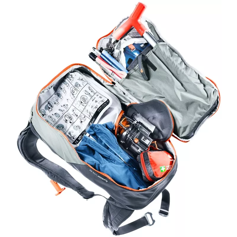 Deuter Alproof Lite 22 tin/black – lavininė kuprinė