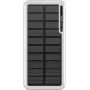 Boompods Obi 10 000 mAh Saulės energijos Powerbank Baltas