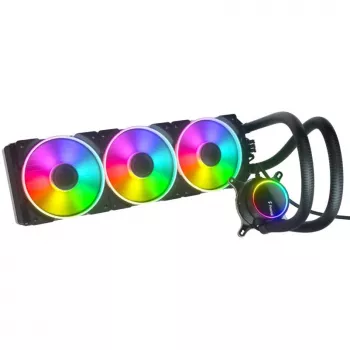 Fractal Design Celsius+ S36 Prisma – procesoriaus vandens aušintuvas, 360 mm, 3 ventiliatoriai, 32,7 dB, 20 dB, 800–2800 RPM