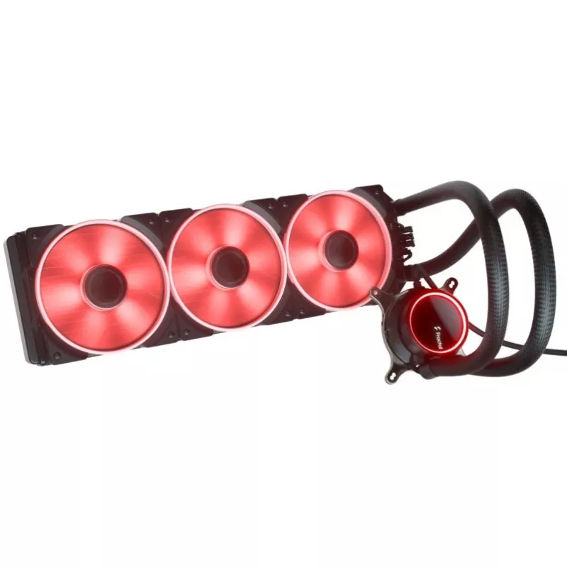 Fractal Design Celsius+ S36 Prisma – procesoriaus vandens aušintuvas, 360 mm, 3 ventiliatoriai, 32,7 dB, 20 dB, 800–2800 RPM