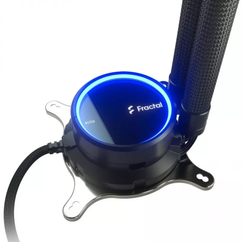Fractal Design Celsius+ S36 Prisma – procesoriaus vandens aušintuvas, 360 mm, 3 ventiliatoriai, 32,7 dB, 20 dB, 800–2800 RPM