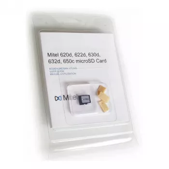 DeTeWe Mitel „Flash Memory Card“ – 2 GB – microSD – skirta Mitel 620d, 630d (87-00003AAA-A)