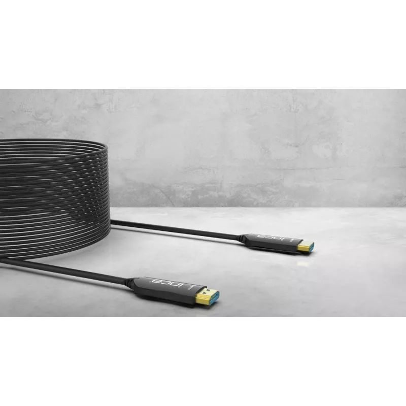 Cian Technology GmbH INCA HDMI-Cable IHD-30T 2.0 jungiamasis kabelis 4K 30Hz 30m mažmeninė pakuotė - Kabelis - Skaitmeninis/Display/Video