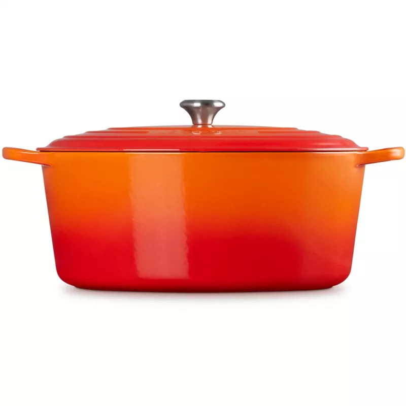 Le Creuset Signature keptuvė ovali 40cm oranžinė raudona (21178400902430)