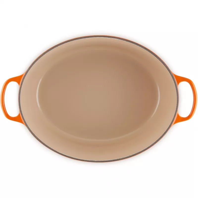Le Creuset Signature keptuvė ovali 40cm oranžinė raudona (21178400902430)