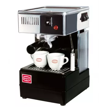 Quick Mill 0820 Stretta Black Espresso kavos aparatas su portafiltriu