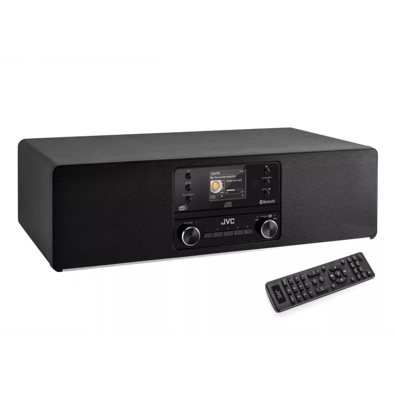 JVC RD-E984B - Viskas viename mini bokštelis, juodas