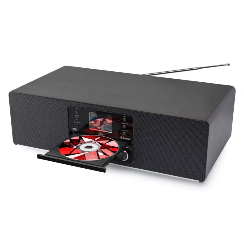 JVC RD-E984B - Viskas viename mini bokštelis, juodas
